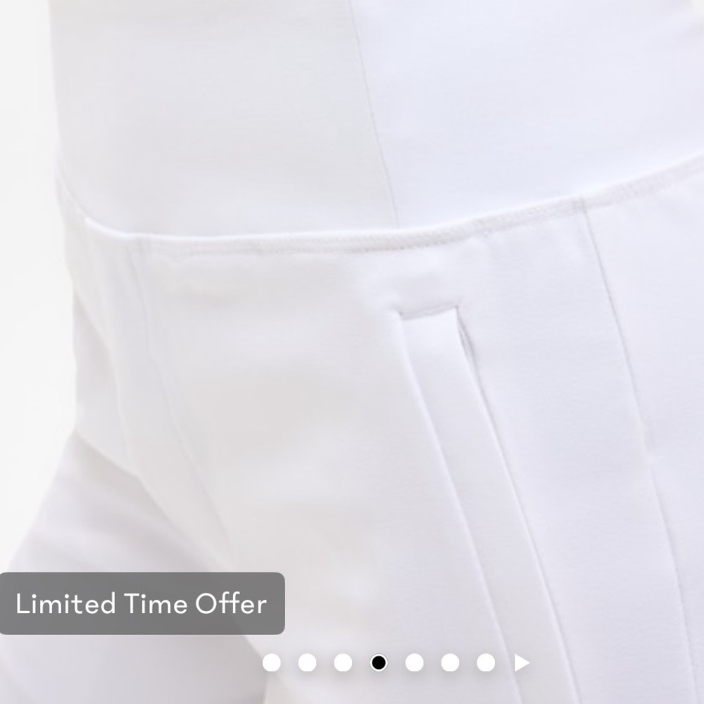 Athleta Endless Pant White size 6 - Picture 3 of 8